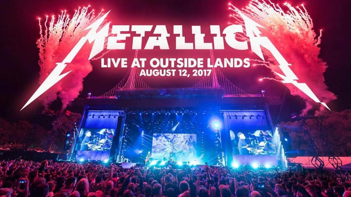 Metallica va diffuser son concert au Outside Lands Music & Arts Festival 2017 cette nuit ! (#MetallicaMondays)