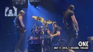 Metallica sort une vidéo live de One à Helsinki