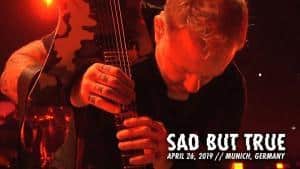 Metallica publie une vidéo live de Sad But True à Munich