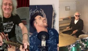 Regardez Queen et Adam Lambert interpréter We Are The Champions en quarantaine