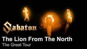 Sabaton partage un clip vidéo pour The Lion From The North !