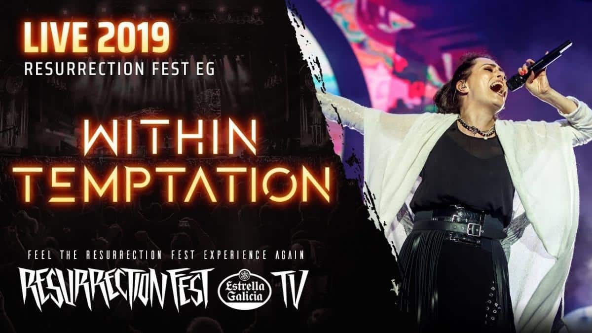 Le concert complet de Within Temptation au Resurrection Fest 2019