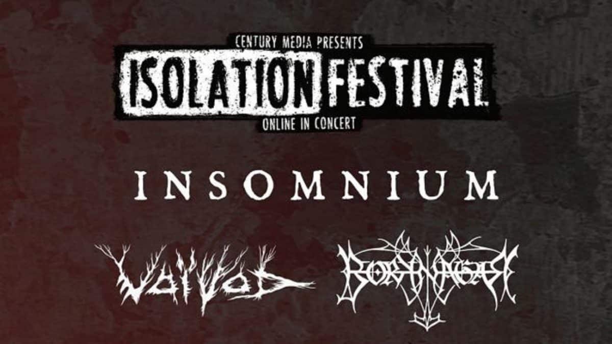 Century Media Records annonce l&rsquo;Isolation Festival avec Insomnium, Voivod et autres