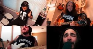 Des membres de Testament, Anthrax et Suicidal Tendencies reprennent Red Barchetta de Rush !