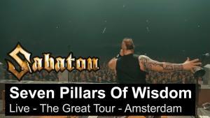 Sabaton sort une vidéo live de Seven Pillars Of Wisdom à Amsterdam