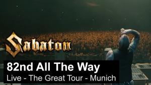 Sabaton sort une vidéo live de 82nd All The Way à Munich