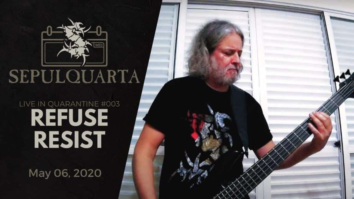 Sepultura interprète Refuse/Resist en plein confinement !
