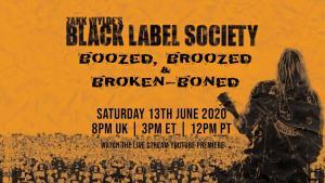 Black Label Society partage son live nommé Boozed, Broozed and Broken Boned !