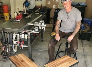 James Hetfield de Metallica a construit des tables basses et organise un tirage au sort, tentez votre chance !