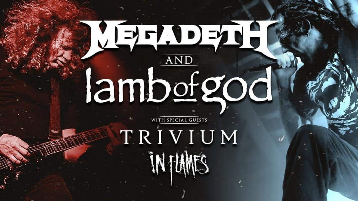 Regardez les concerts de Megadeth, Lamb of God, Trivium & In Flames dans le cadre du Metal Stream Of The Year !