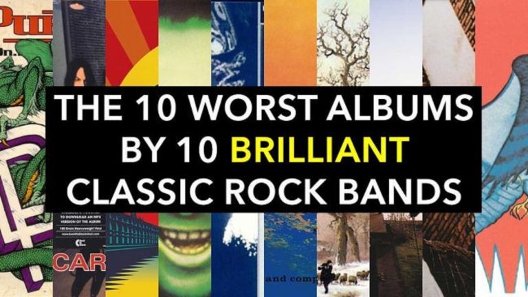 Les 10 plus mauvais albums de 10 groupes de Rock brillants