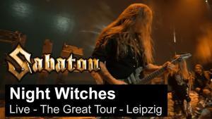 Sabaton publie une vidéo live de Night Witches à Leipzig
