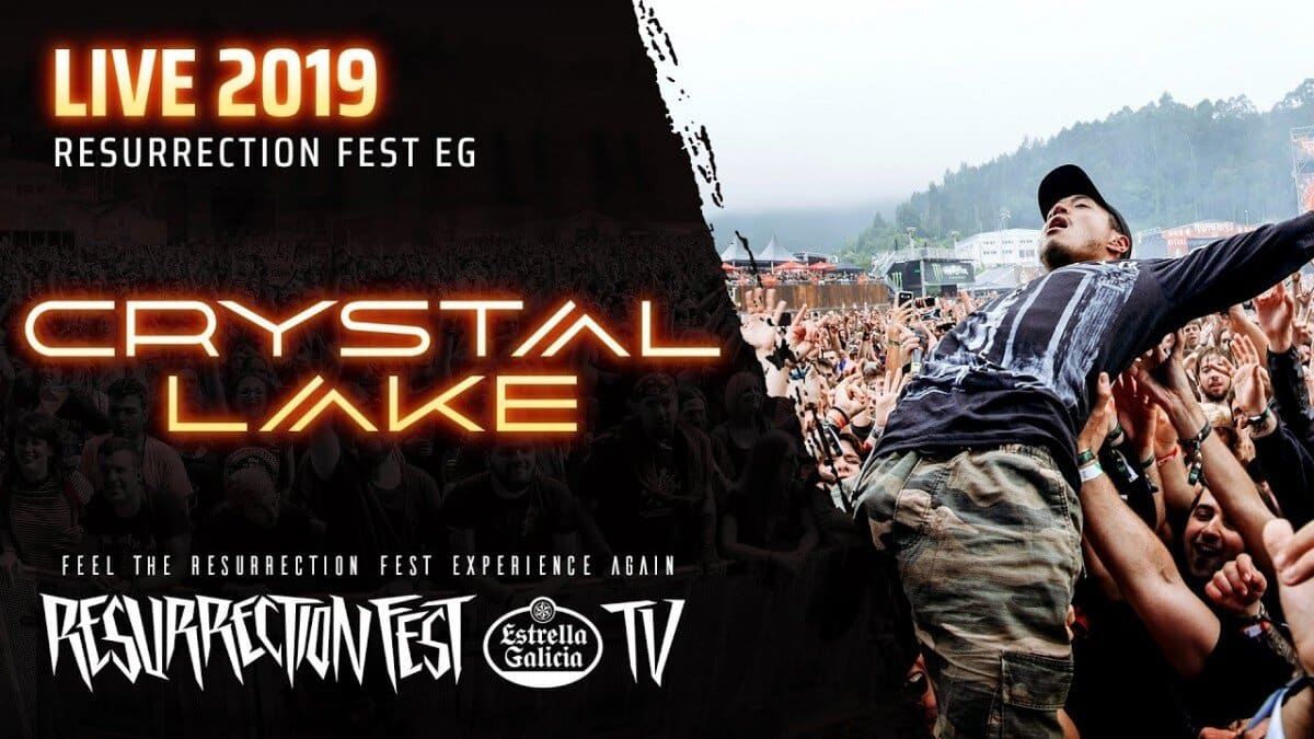 Crystal Lake : Regardez le concert complet du groupe de Metal au Resurrection Fest 2019