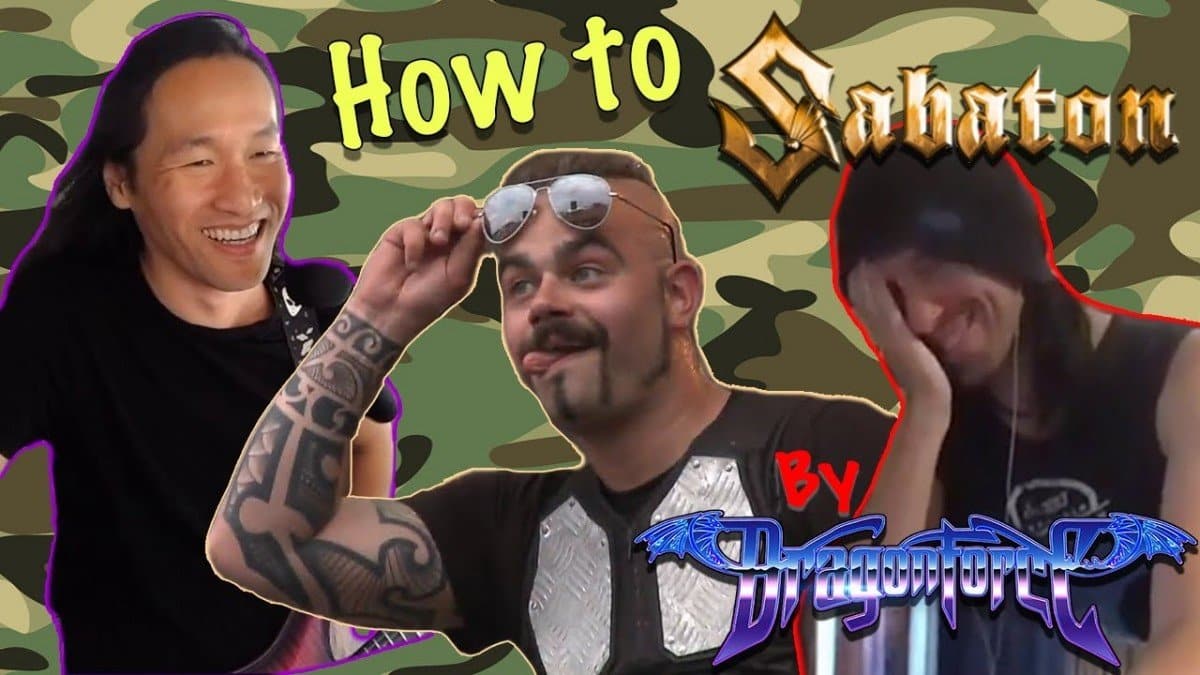 DragonForce vous montre comment écrire une chanson de Sabaton en 10 minutes (vidéo)