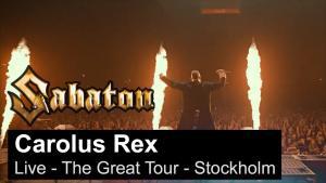 Sabaton publie une vidéo live de Carolus Rex à Stockholm