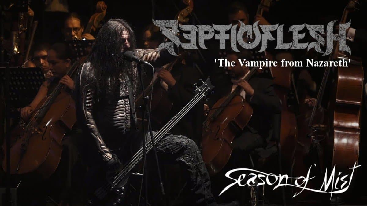 Septicflesh partage une vidéo live de The Vampire from Nazareth