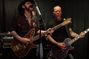 Regardez Metallica jouer deux chansons en coulisses avec Lemmy Kilmister