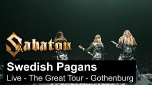 Sabaton sort une vidéo live de Swedish Pagans à Göteborg