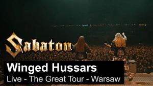 Sabaton sort une vidéo live de Winged Hussars à Varsovie