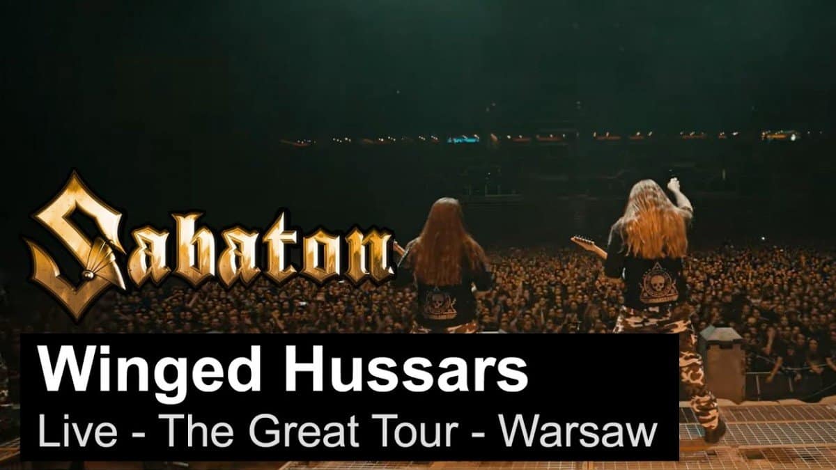 Sabaton sort une vidéo live de Winged Hussars à Varsovie