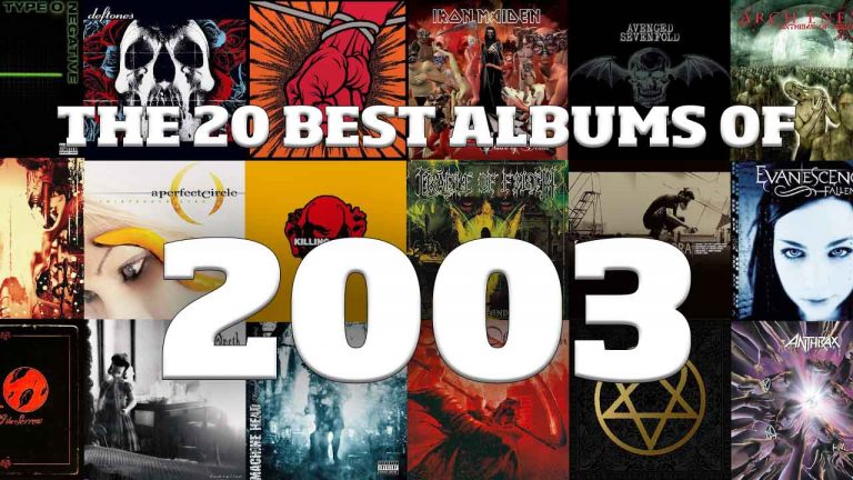 Les 20 meilleurs albums de Metal de 2003