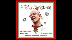 Devin Townsend annonce son concert de Noël en streaming et sort une chanson festive