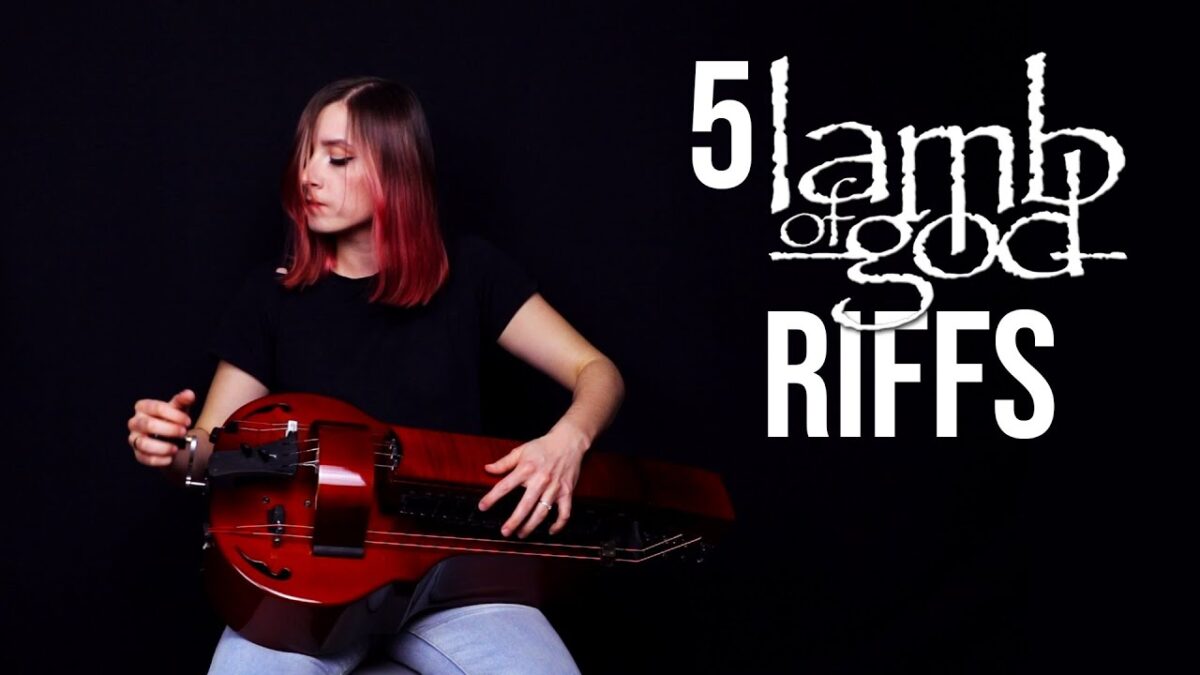Regardez la joueuse de vielle à roue de Eluveitie interpréter 5 riffs iconiques de Lamb Of God