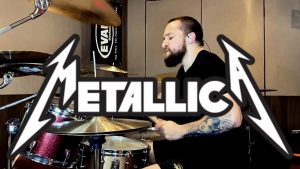 Regardez Eloy Casagrande de Sepultura jouer Battery de Metallica !