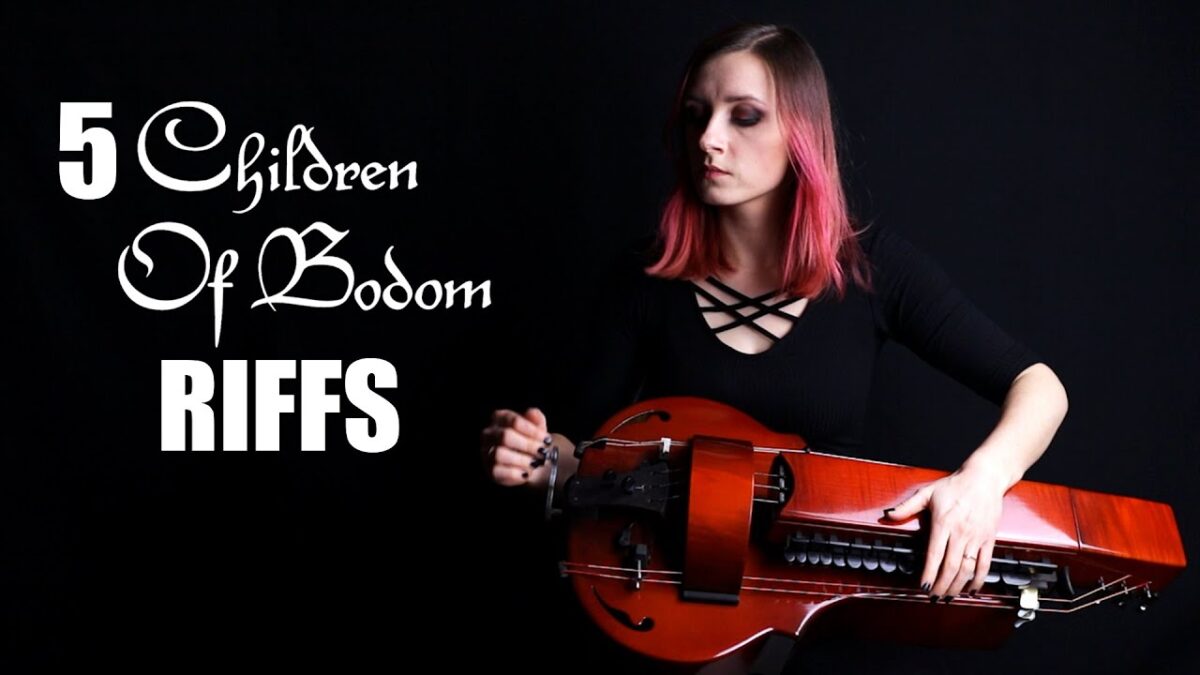 Regardez la joueuse de vielle à roue de Eluveitie interpréter 5 riffs iconiques de Children Of Bodom