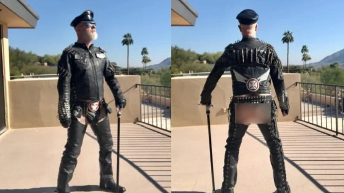 Rob Halford, de Judas Priest, publie des photos de lui avec un pantalon en cuir troué à l&rsquo;arrière : « De quel côté voulez-vous me voir monter sur scène ? »