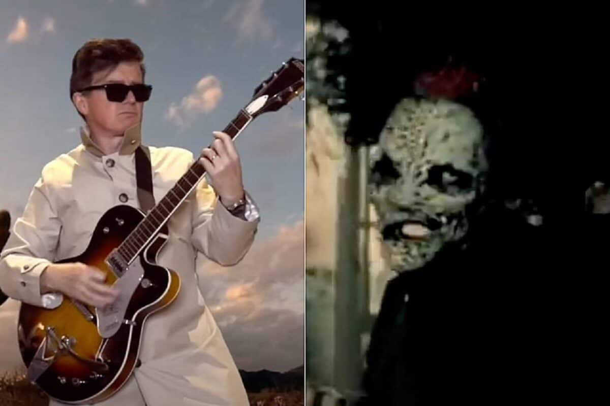 Regardez Rick Astley s&rsquo;amuser sur Duality de Slipknot !