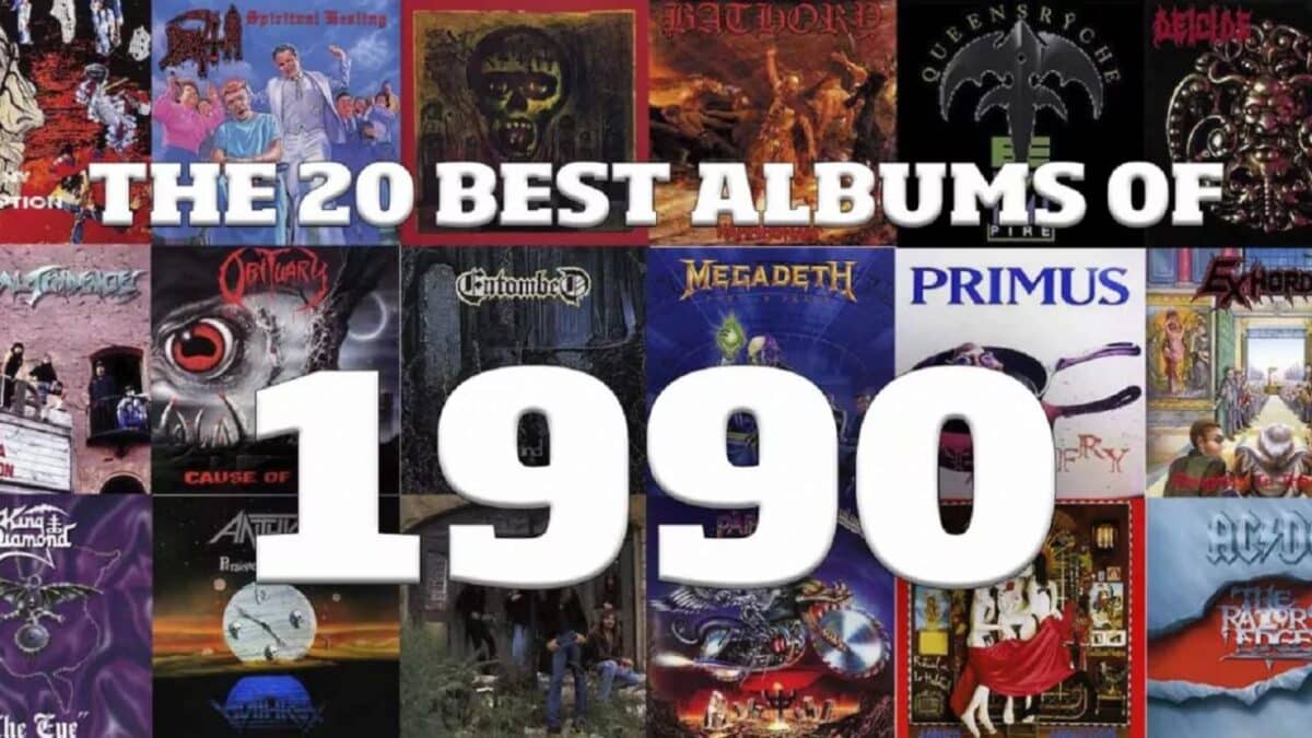 Les 20 meilleurs albums Metal de 1990