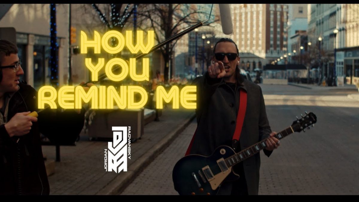Jordan Radvansky, le chanteur de Seraphim, publie une reprise de How You Remind Me de Nickelback