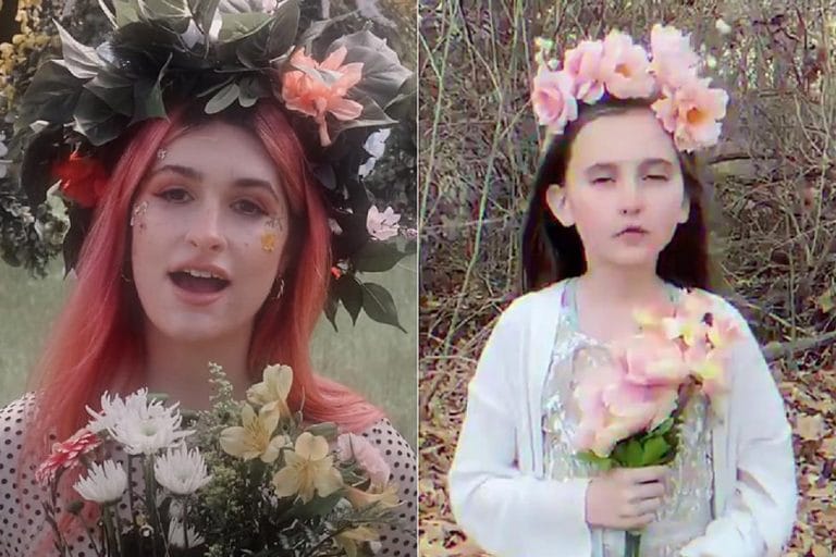 Une petite fille et son père reconstituent l’un des clips vidéo de Metal les plus marquants de 2020