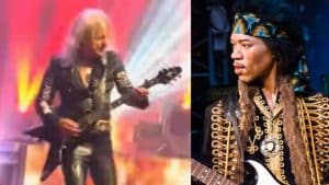 K.K. Downing (K.K.’s Priest, ex-Judas Priest) sur Jimi Hendrix : “Il pouvait rendre fou n’importe quel public ; les gens sautaient des balcons et couraient à travers la scène”