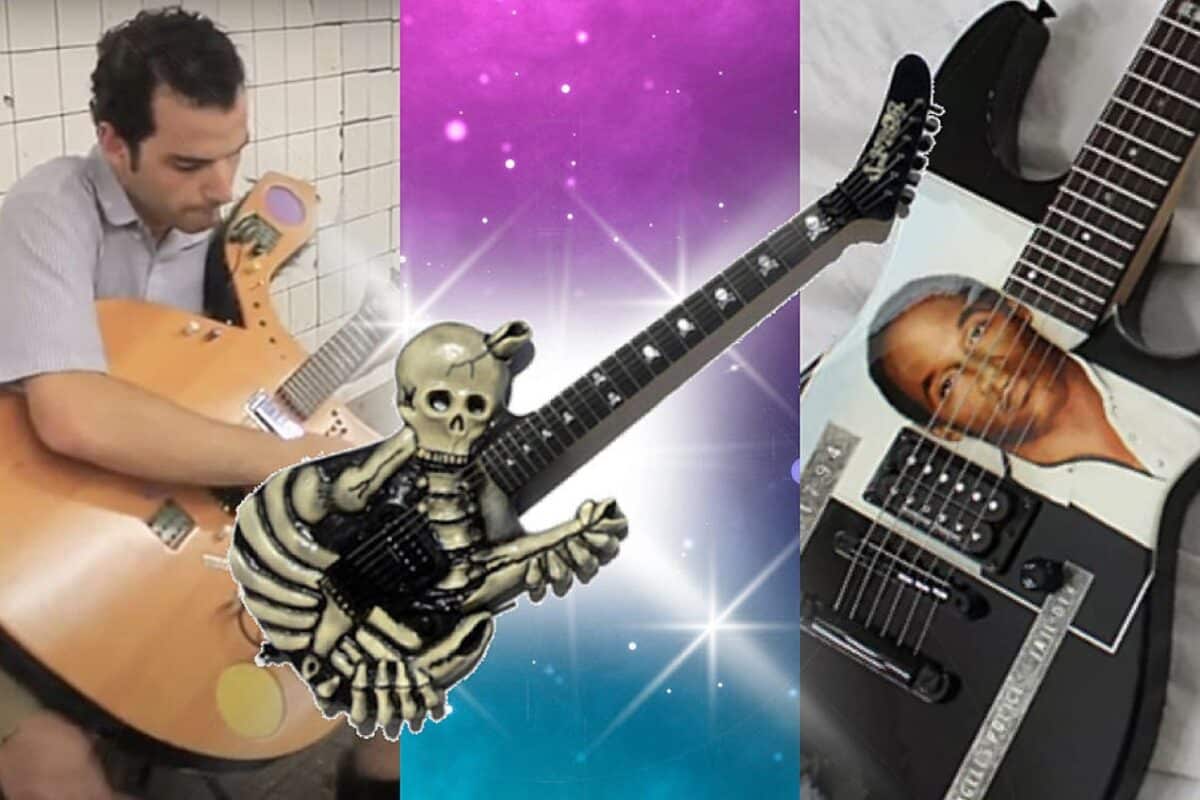Les 13 guitares les plus bizarres de tous les temps !