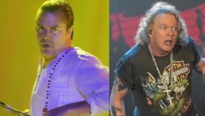 “J’ai pissé sur son téléprompteur” : Mike Patton revient sur sa vengeance contre Axl Rose