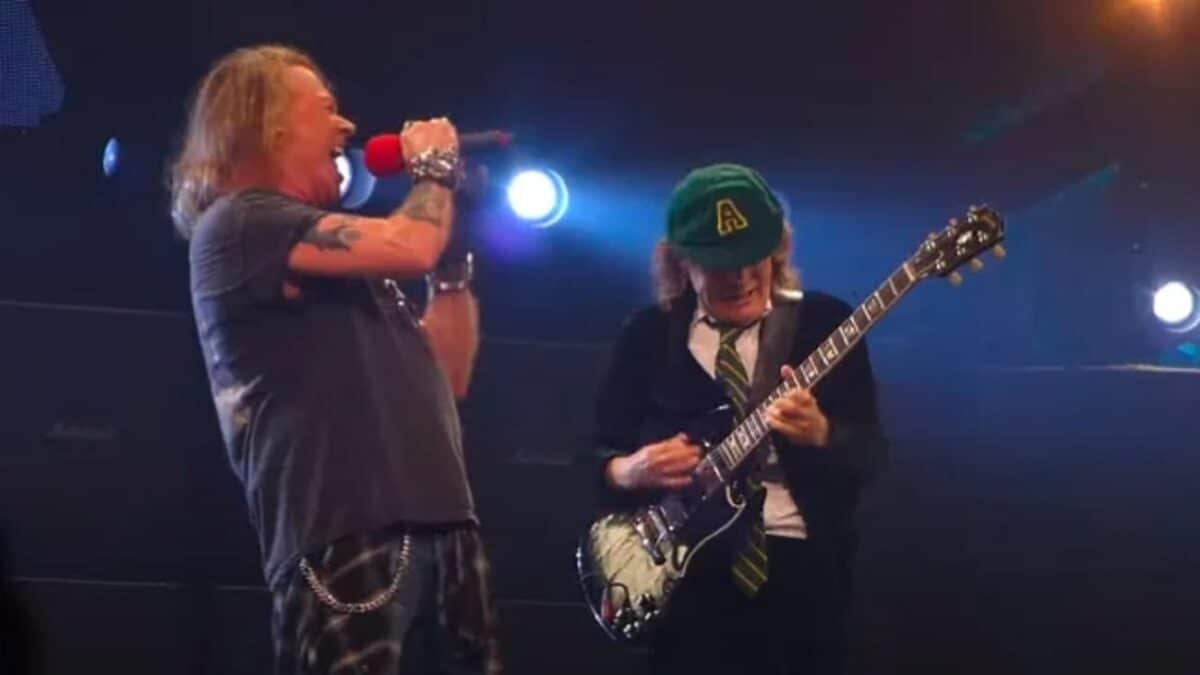 AC/DC a donné un ultimatum à Axl Rose pendant son séjour au sein du groupe