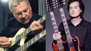Alex Lifeson de Rush explique le problème de la guitare Gibson de Jimmy Page