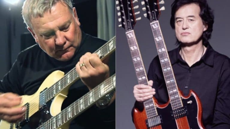 Alex Lifeson de Rush explique le problème de la guitare Gibson de Jimmy Page