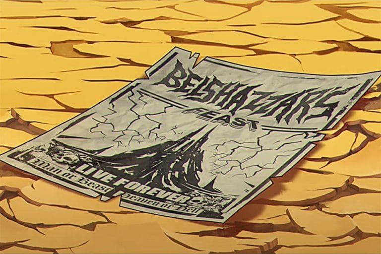 Iron Maiden : L’affiche du ‘Belshazzar’s Feast’ est une correction de dernière minute !