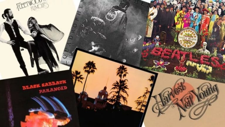 Les 20 meilleurs albums de Rock classique à posséder en vinyle !