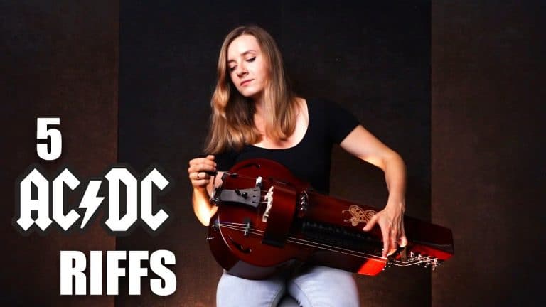 Michalina Malisz de Eluveitie joue 5 riffs iconiques de AC/DC sur sa vielle à roue