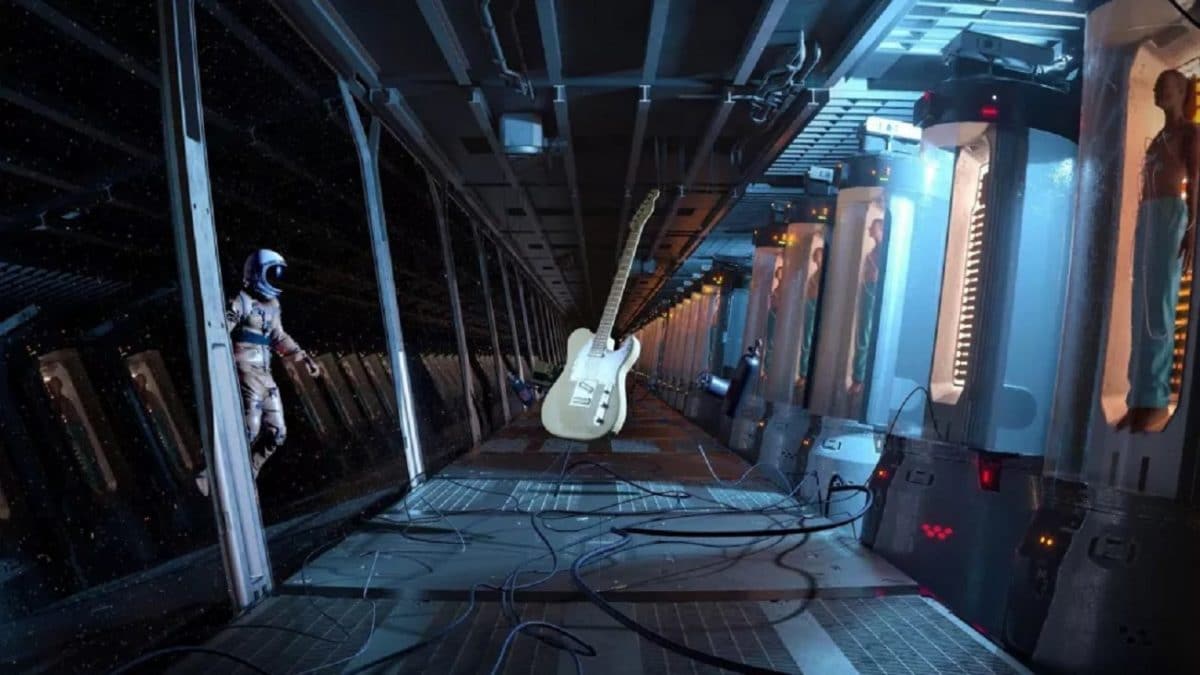 Matt Bellamy de Muse a réalisé un NFT en utilisant la Fender Telecaster « Grace » de Jeff Buckley – et il s&rsquo;est vendu pour 26 000 $