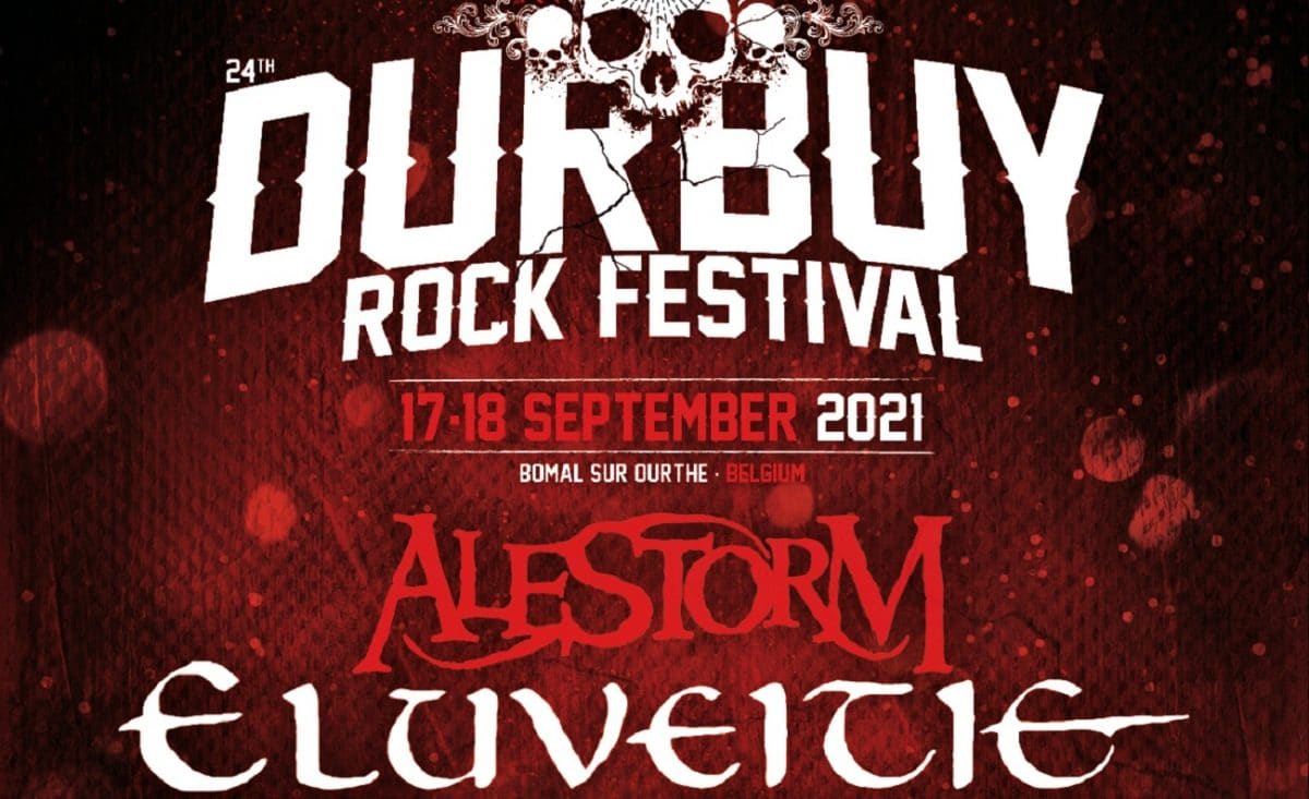 Le 24e Durbuy Rock Festival aura lieu les 17 et 18 septembre 2021 (Alestorm, Eluveitie, Tagada Jones et bien d&rsquo;autres)
