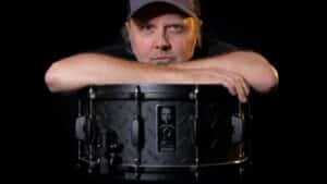 Lars Ulrich de Metallica et Tama lancent une édition limitée de la caisse claire du Black Album