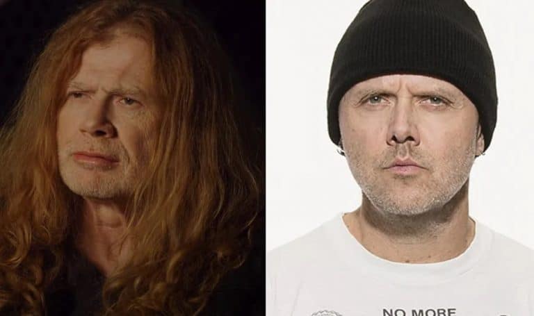 Dave Mustaine de Megadeth affirme que “l’atout” de Metallica réside dans les guitares et descend Lars Ulrich : “Tout le monde se moque de la batterie”