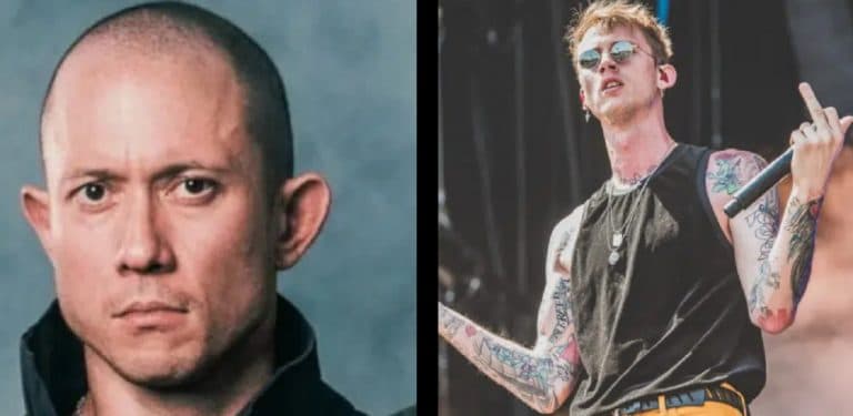Matt Heafy de Trivium se moque “officiellement” de Machine Gun Kelly : “Squirt Gun Smelly”