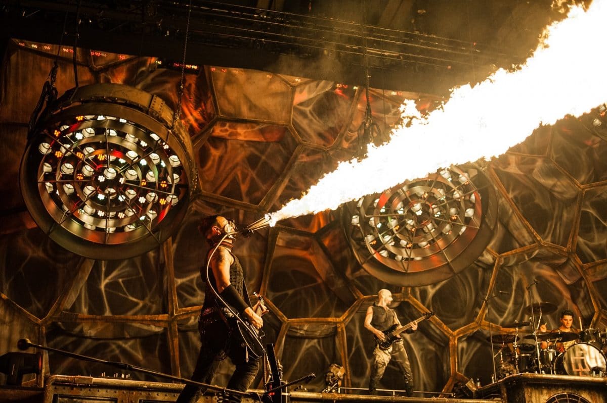 Rammstein lance sa tournée européenne des stades 2024 à Prague