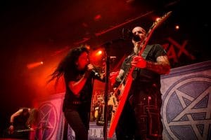 Après dix ans d’attente, Anthrax dévoile un extrait inédit de son prochain album en concert